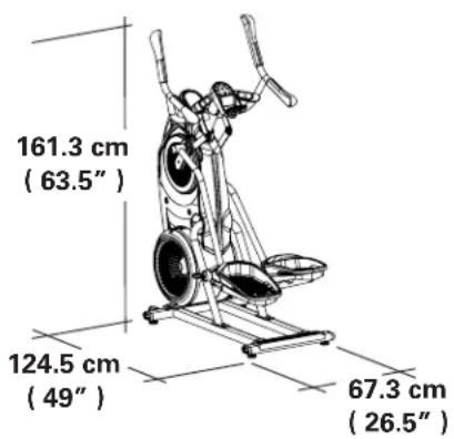BOWFLEX Max Trainer M5i - Étiquettes de mise en garde et numéro de série - 2