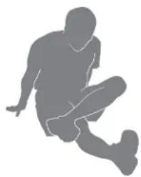 BOWFLEX Max Trainer M5i - Étirement au sol, pied sur la cuisse (Figure du « 4 » assise) - 1