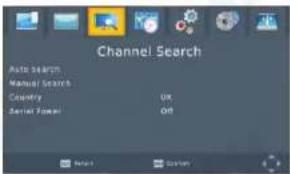 August DTV905 - Recherche Chaines - 1