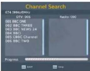 August DTV905 - Recherche Automatique - 1