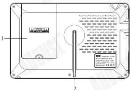 August DTV905 - Parties et Fonctions - 2