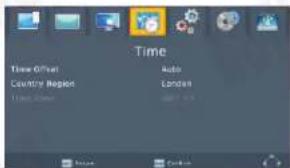 August DTV905 - Heure - 1