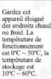 August DTV905 - Stockage et Utilisation - 2