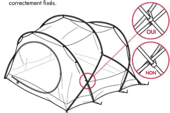 MSR Mutha Hubba - Connectez les arceaux GRIS - 1
