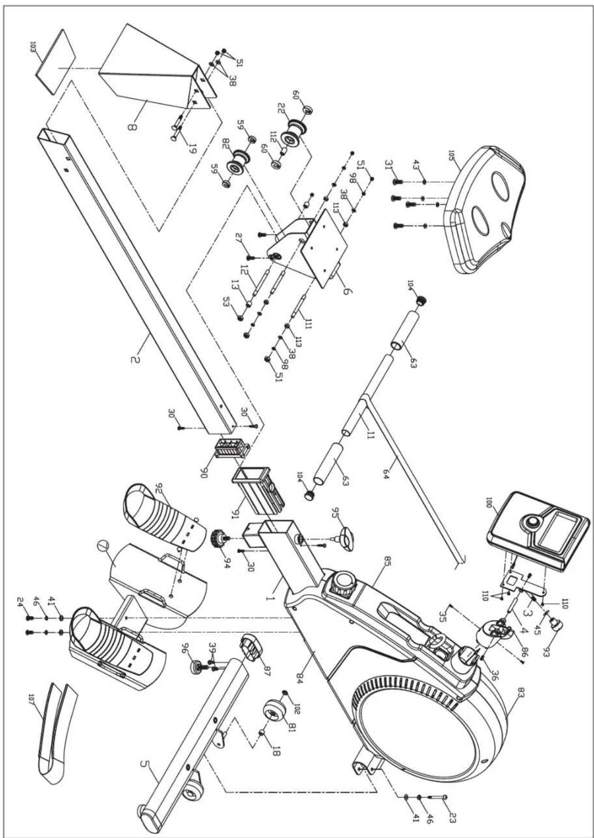 Bremshey Arrow Ambition - PARTLIST - 2