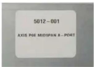 AXIS 5012014 - Conditions requises pour les cables d'alimentation - 1