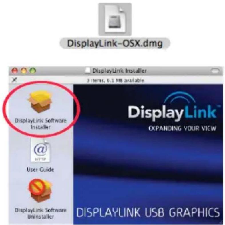 StarTech.com USB32DVIPRO - Mac OSXでのインストール手順 - 1
