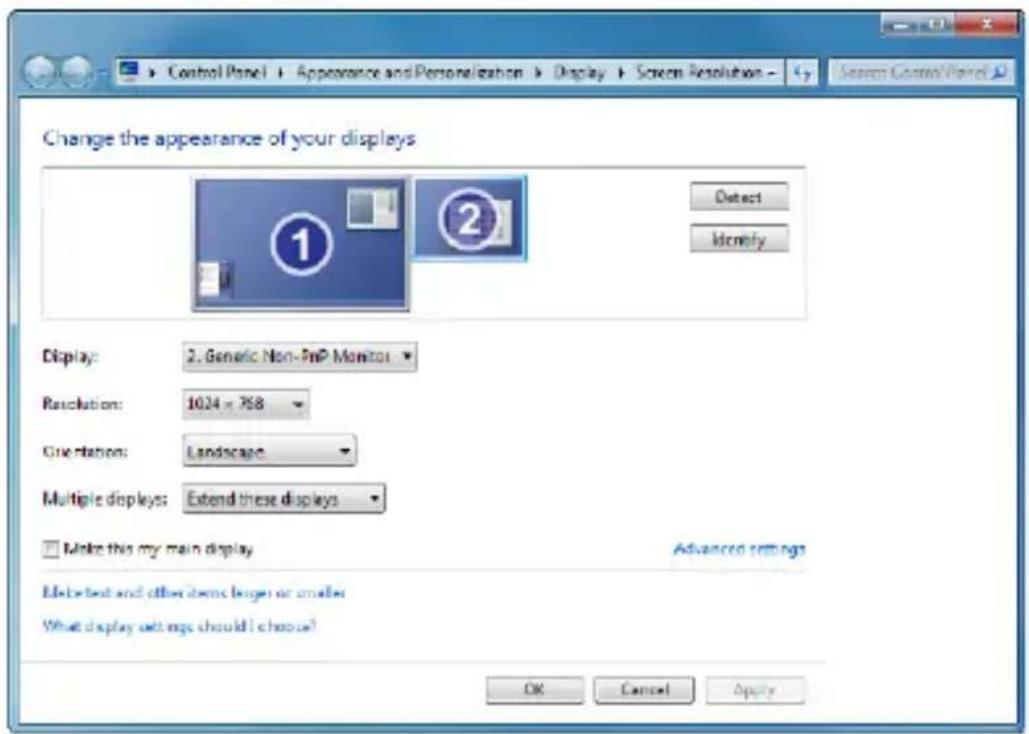 StarTech.com USB32HDES - ディスプレイの設定 - 1