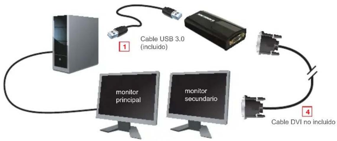IOGEAR GUC3020DW6 - Instalación del Hardware - 2