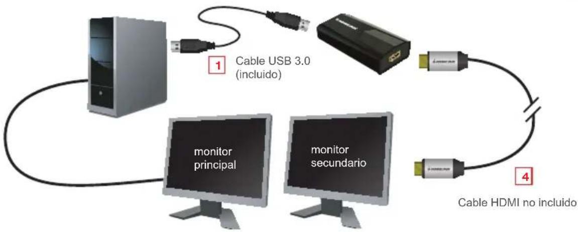 IOGEAR GUC3025HW6 - Instalación del Hardware - 2