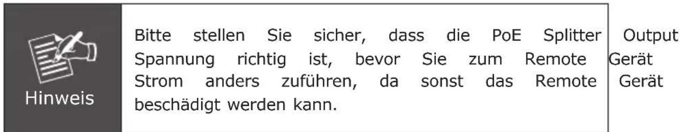 Planet POE161 - PoE Injektor und PoE Splitter Installation - 2