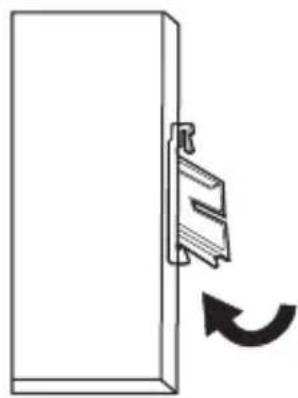 TRENDNET TIIG60 - Instructions de fixation rail DIN - 3