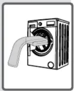 AYA ALF5802 - REMARQUE: La capacité maximum de charge peut varier en fonction du type de linge que vous lavez, du degré de saleté et du programme que vous avez choisi. Ne pas dépasser la masse maximale de linge à l'etat sec indiquée dans le tableau des programmes de lavage. - 1