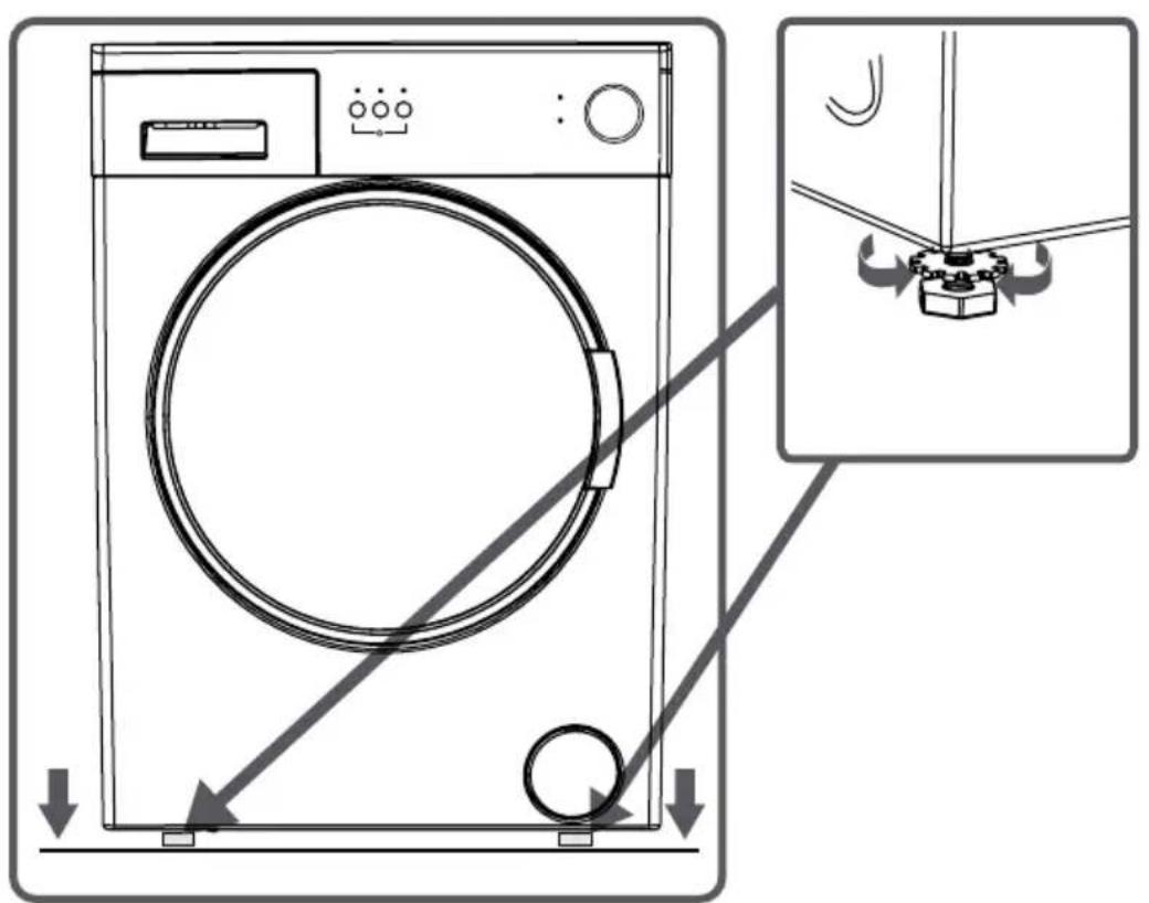 AYA ALF0602 - CHAPITRE -3 : INSTALLATION DE VOTRE LAVE-LINGE (RETRAIT DES VIS DE BRIDAGE TRANSPORT) - 3