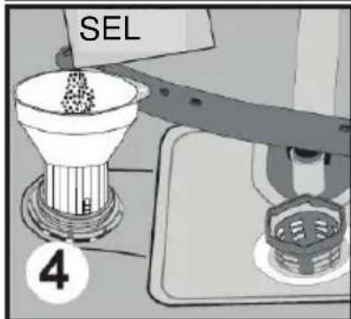 AYA LV12C11SA+ - Chargement du sel dans le réservoir de I'adoucisseur d'eau - 4