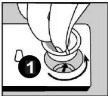 AYA LV12C11SA+ - Remplissage du compartment à produit de rincege et réglage du doseur - 1