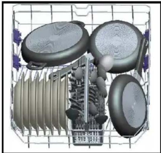 AYA LV1249DB2 - CHARGEMENT DU LAVE-VAISSEL - 2