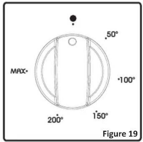 AYA ACMS60B1 - Bouton de contrôle de la fonction du four: - 1