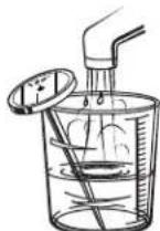 Estate TUD6710WQ - To check water temperature - 1