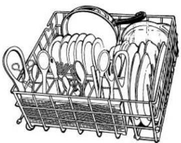 Estate TUD6710WD - Loading Bottom Rack - 1
