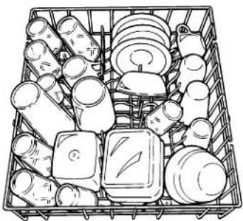 Estate TUD6710WD - Chargement du panier supérieur - 2