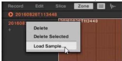 NATIVE INSTRUMENTS Maschine Mikro MK2 - Remplacer le sample d'une zone existante - 2