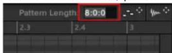 NATIVE INSTRUMENTS Maschine Mikro MK2 - Régler la pattern length (longueur de pattern) - 1