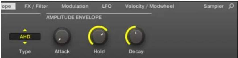 NATIVE INSTRUMENTS Maschine Mikro MK2 - Amplitude envelope - 3