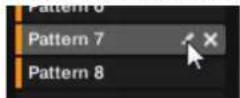 NATIVE INSTRUMENTS Maschine Mikro MK2 - Renommer des patterns dans le pattern manager - 1