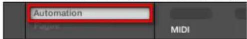 NATIVE INSTRUMENTS Maschine Mikro MK2 - Utiliser le panneau automation de l'assignment area - 3