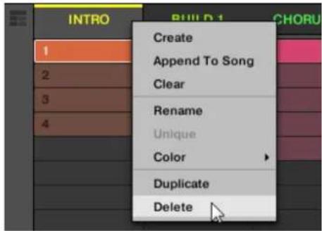 NATIVE INSTRUMENTS Maschine Mikro MK2 - Supprimer des scènes - 1