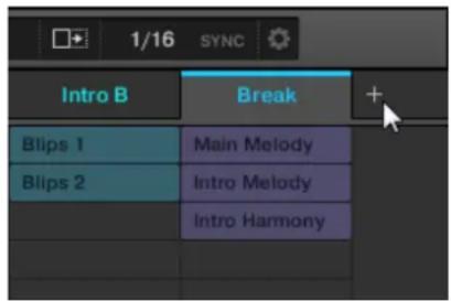 NATIVE INSTRUMENTS Maschine Mikro MK2 - Créer une scène dans l'affichage ideas - 1