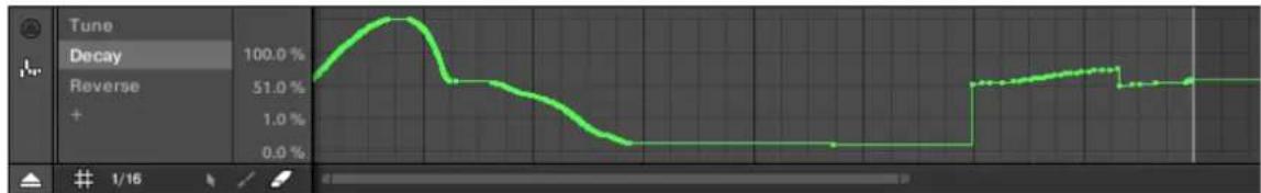NATIVE INSTRUMENTS Maschine Mikro MK2 - Afficher le panneau modulation de la control lane - 3