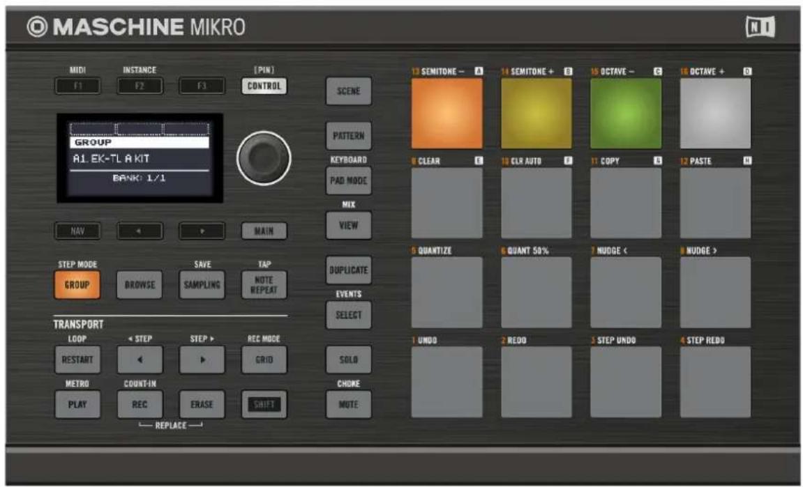 NATIVE INSTRUMENTS Maschine Mikro MK2 - Section control - 3