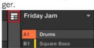 NATIVE INSTRUMENTS Maschine Mikro MK2 - Vue d'ensemble des scènes - 1