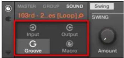 NATIVE INSTRUMENTS Maschine Mikro MK2 - Basculer entre les niveaux master, group et sound depuis le contrôleur - 2