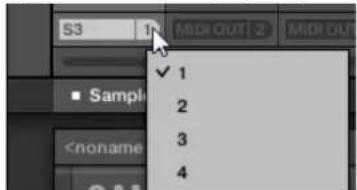 NATIVE INSTRUMENTS Maschine Mikro MK2 - Configurer les sorties MIDI des sounds en affichage mix - 6