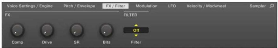 NATIVE INSTRUMENTS Maschine Mikro MK2 - Page 3: fx/filter - 2