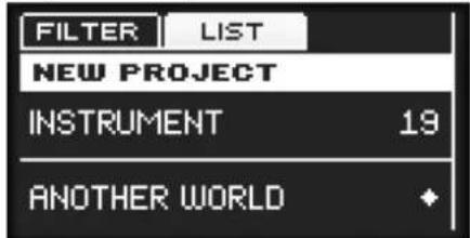 NATIVE INSTRUMENTS Maschine Mikro MK2 - Activer le filtrage des favoris - 2