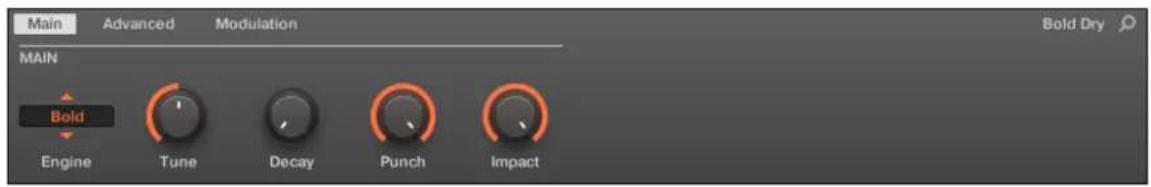 NATIVE INSTRUMENTS Maschine Mikro MK2 - Organisation commune des paramètres - 1