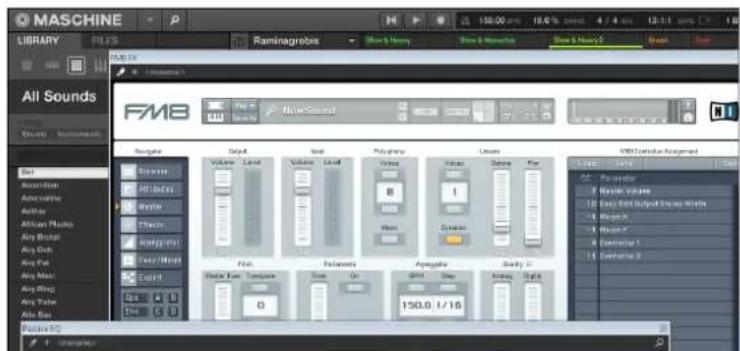 NATIVE INSTRUMENTS Maschine Mikro MK2 - Ouvrir/fermer les fenêtres des plug-ins - 2