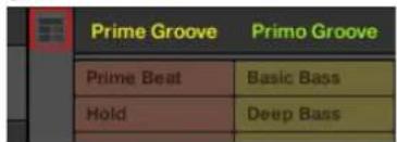 NATIVE INSTRUMENTS Maschine Mikro MK2 - Vue d'ensemble de la gestion des sections - 1