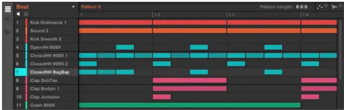 NATIVE INSTRUMENTS Maschine Mikro MK2 - Affichage group et affichage keyboard - 2