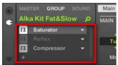 NATIVE INSTRUMENTS Maschine Mikro MK2 - Principes élémentaires des plug-ins - 1