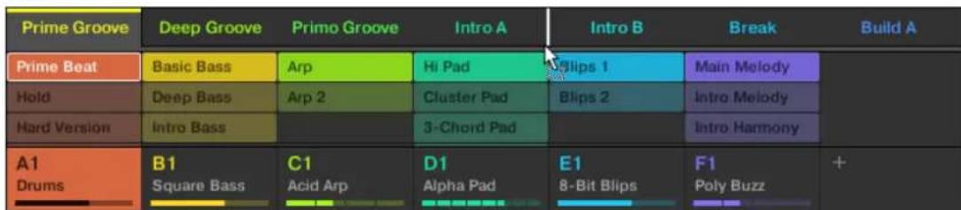 NATIVE INSTRUMENTS Maschine Mikro MK2 - Réordonner les scènes - 2