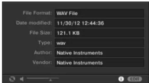 NATIVE INSTRUMENTS Maschine Mikro MK2 - Afficher les informations des fichiers - 2