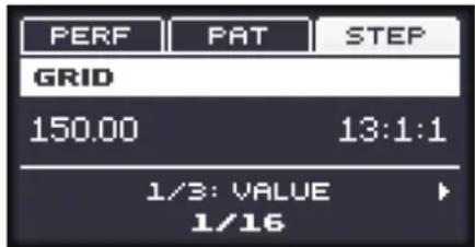 NATIVE INSTRUMENTS Maschine Mikro MK2 - Activer et désactiver la step grid - 2