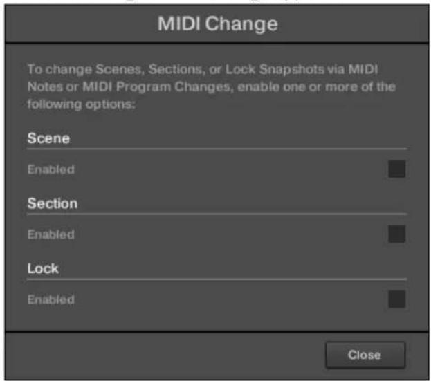 NATIVE INSTRUMENTS Maschine Mikro MK2 - Déclencher les sections ou les scènes via MIDI - 3