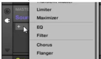 NATIVE INSTRUMENTS Maschine Mikro MK2 - Étape 3 : charger un effet pour traits un signal audio entrant - 4