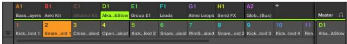 NATIVE INSTRUMENTS Maschine Mikro MK2 - Développer/minimiser le mixer - 2